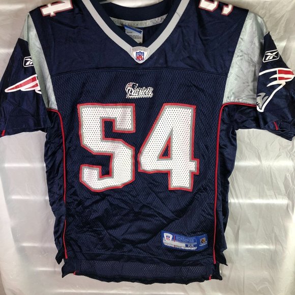 Kids New England Patriots Bruschi Jersey. Size Med
